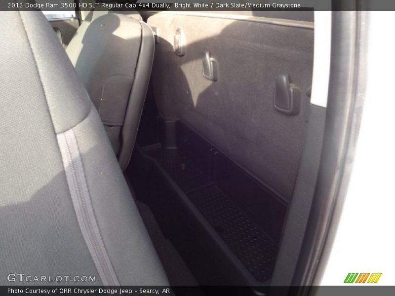 Bright White / Dark Slate/Medium Graystone 2012 Dodge Ram 3500 HD SLT Regular Cab 4x4 Dually