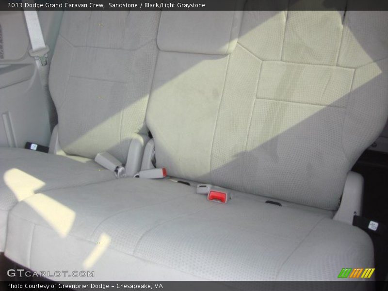 Sandstone / Black/Light Graystone 2013 Dodge Grand Caravan Crew
