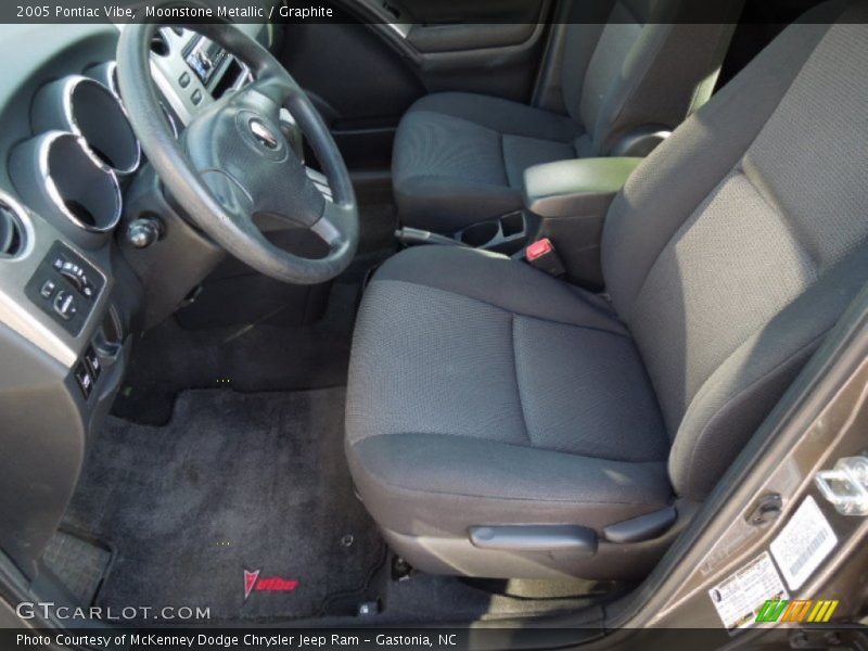 Moonstone Metallic / Graphite 2005 Pontiac Vibe