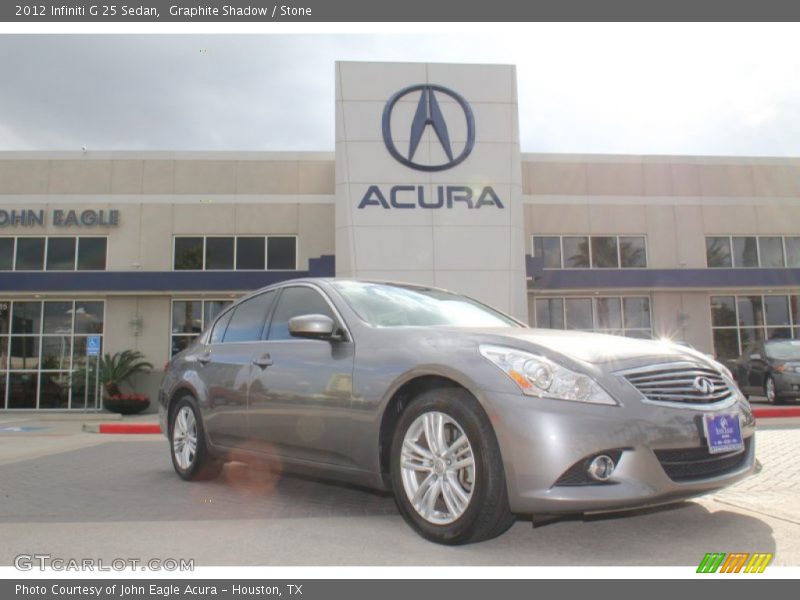 Graphite Shadow / Stone 2012 Infiniti G 25 Sedan