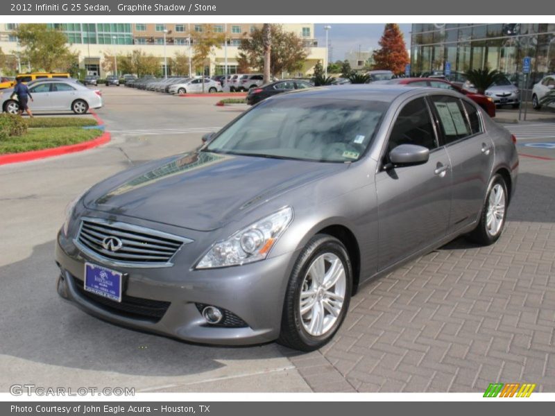 Graphite Shadow / Stone 2012 Infiniti G 25 Sedan