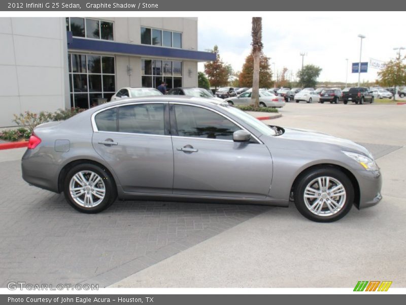 Graphite Shadow / Stone 2012 Infiniti G 25 Sedan