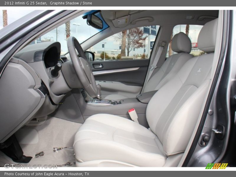 Graphite Shadow / Stone 2012 Infiniti G 25 Sedan