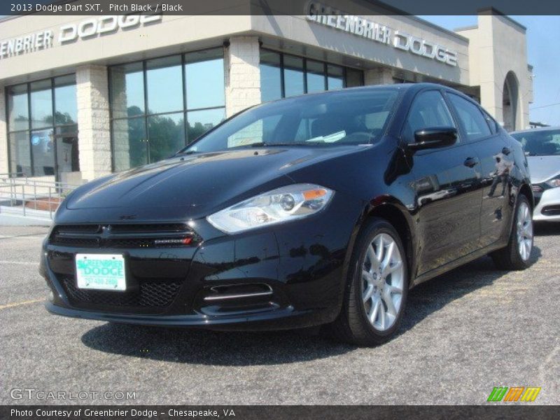 Pitch Black / Black 2013 Dodge Dart SXT