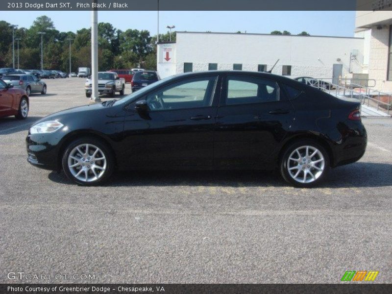 Pitch Black / Black 2013 Dodge Dart SXT