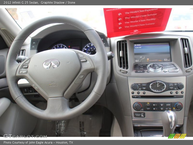 Graphite Shadow / Stone 2012 Infiniti G 25 Sedan