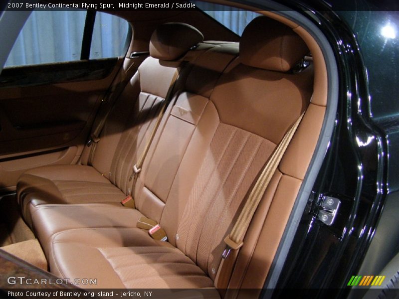 Midnight Emerald / Saddle 2007 Bentley Continental Flying Spur