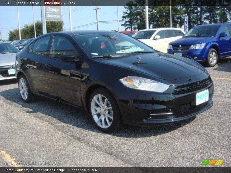 Pitch Black / Black 2013 Dodge Dart SXT