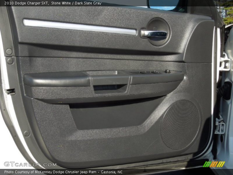 Stone White / Dark Slate Gray 2010 Dodge Charger SXT