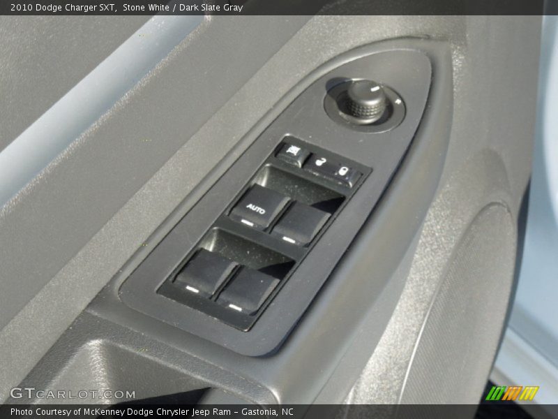 Stone White / Dark Slate Gray 2010 Dodge Charger SXT