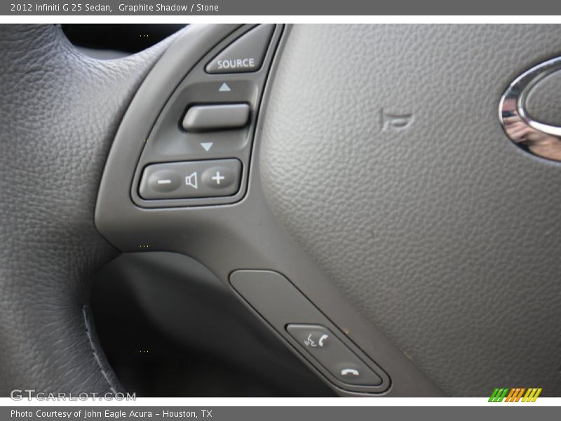 Graphite Shadow / Stone 2012 Infiniti G 25 Sedan
