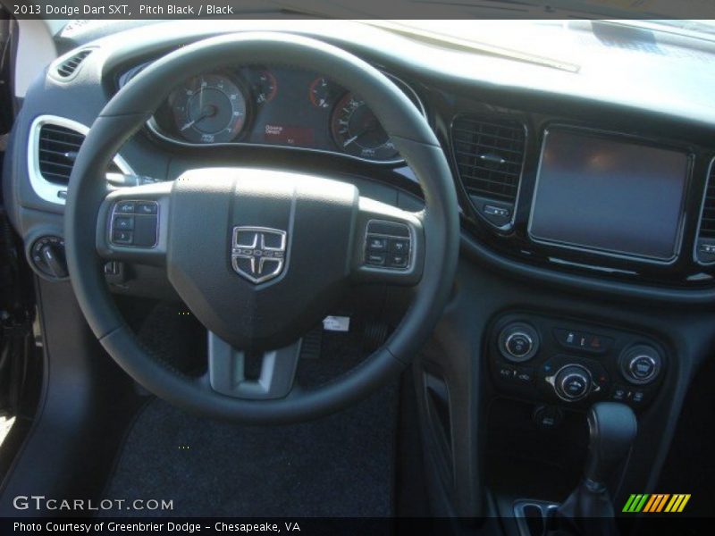 Pitch Black / Black 2013 Dodge Dart SXT