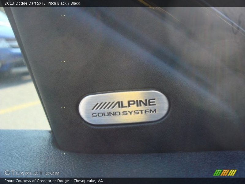 Pitch Black / Black 2013 Dodge Dart SXT