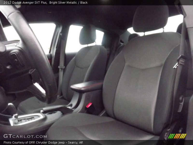 Bright Silver Metallic / Black 2012 Dodge Avenger SXT Plus