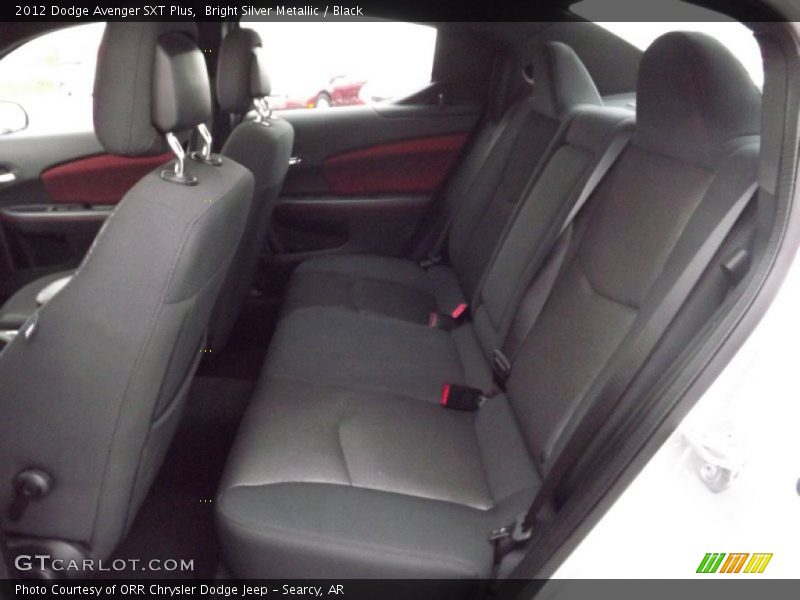 Bright Silver Metallic / Black 2012 Dodge Avenger SXT Plus
