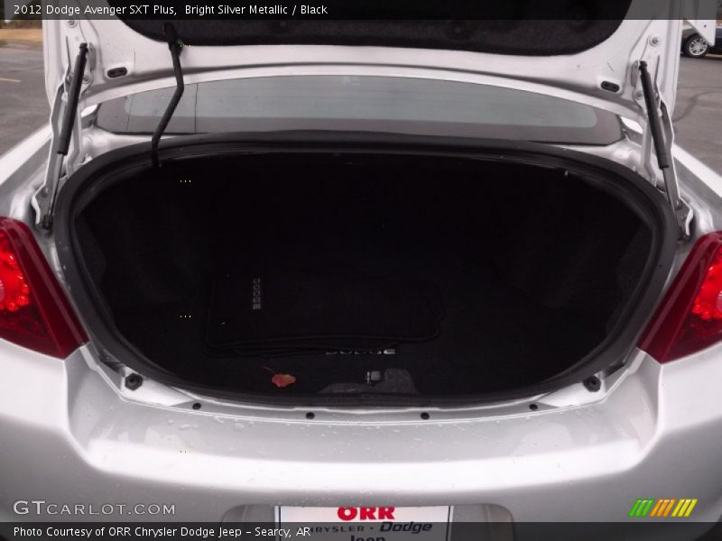 Bright Silver Metallic / Black 2012 Dodge Avenger SXT Plus