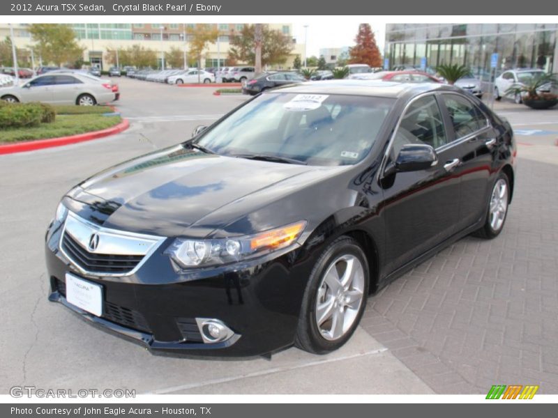 Crystal Black Pearl / Ebony 2012 Acura TSX Sedan