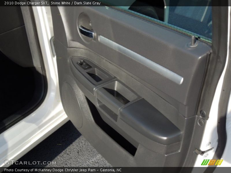 Stone White / Dark Slate Gray 2010 Dodge Charger SXT