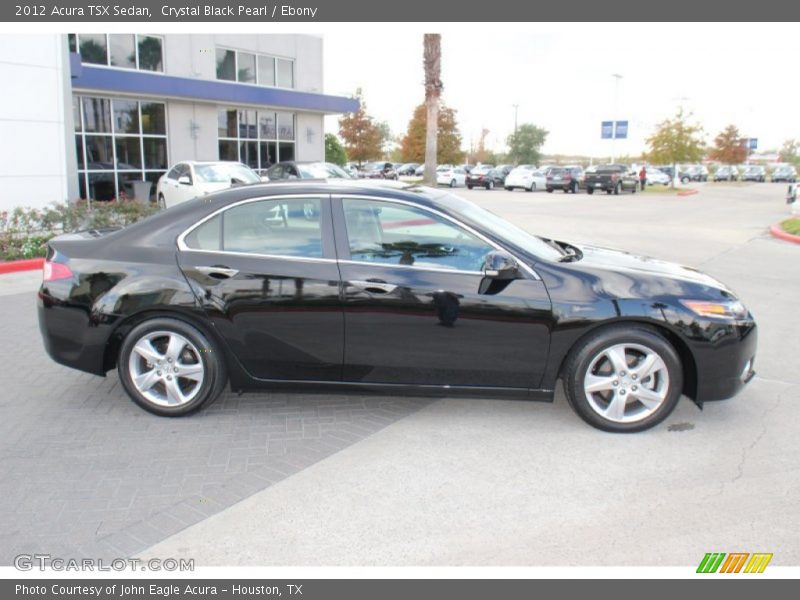Crystal Black Pearl / Ebony 2012 Acura TSX Sedan