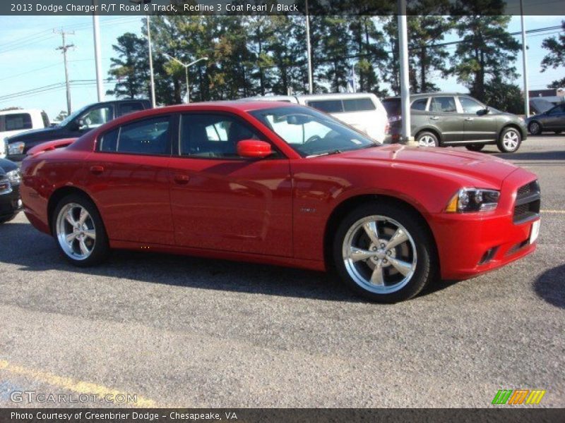 Redline 3 Coat Pearl / Black 2013 Dodge Charger R/T Road & Track