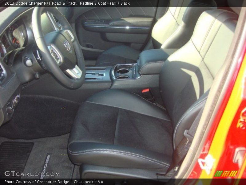 Front Seat of 2013 Charger R/T Road & Track