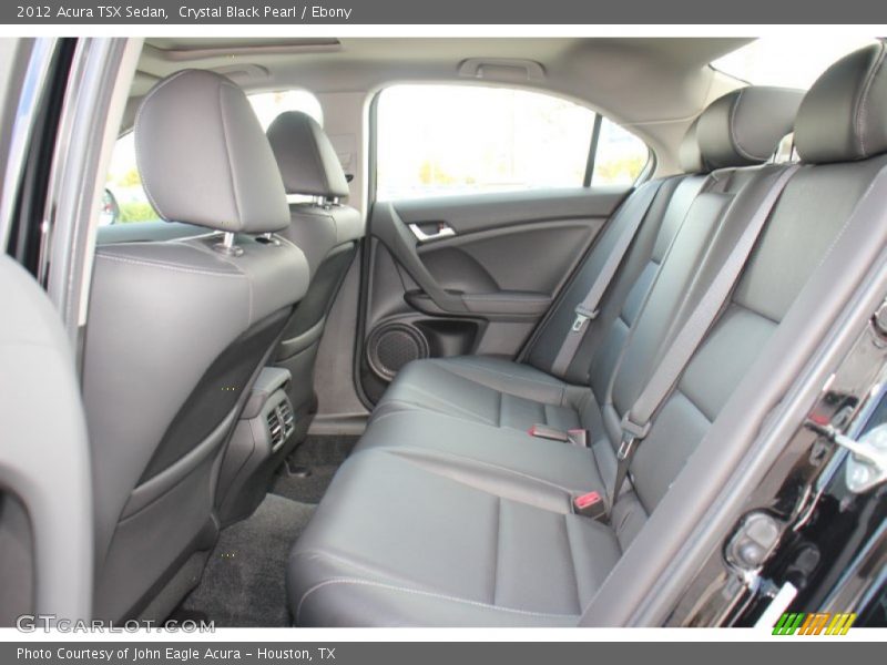 Crystal Black Pearl / Ebony 2012 Acura TSX Sedan