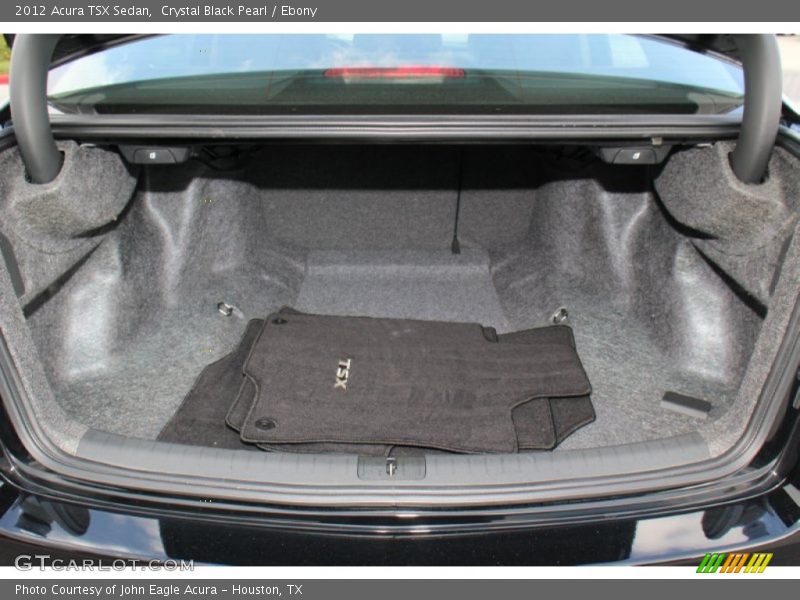 Crystal Black Pearl / Ebony 2012 Acura TSX Sedan