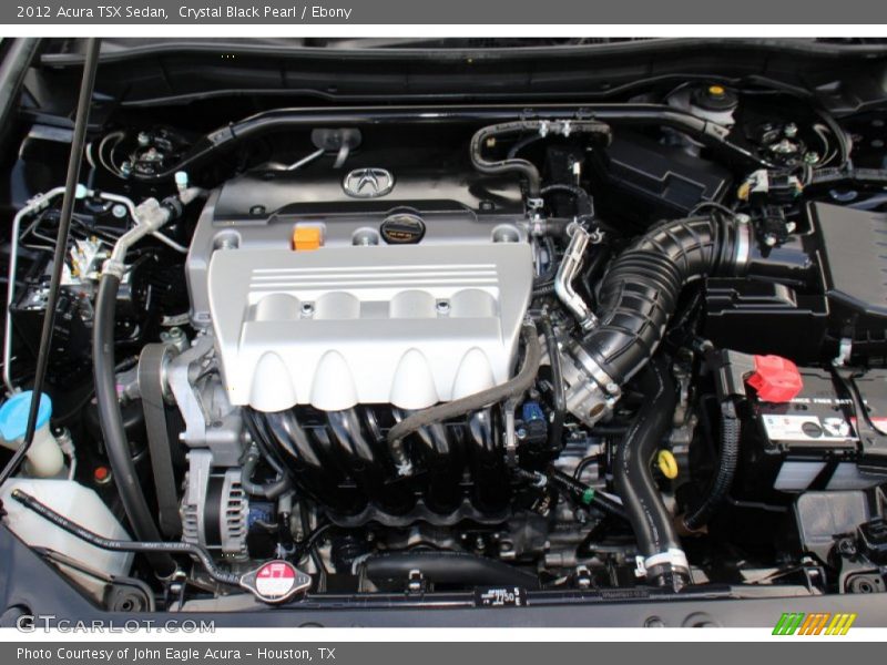 Crystal Black Pearl / Ebony 2012 Acura TSX Sedan