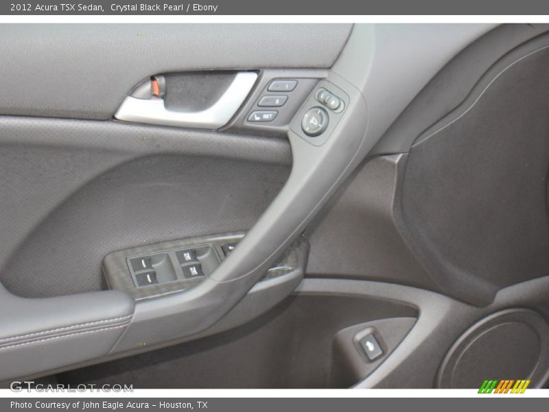 Crystal Black Pearl / Ebony 2012 Acura TSX Sedan