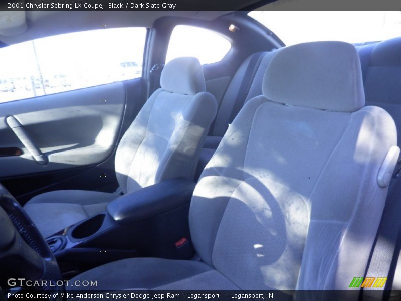 Black / Dark Slate Gray 2001 Chrysler Sebring LX Coupe