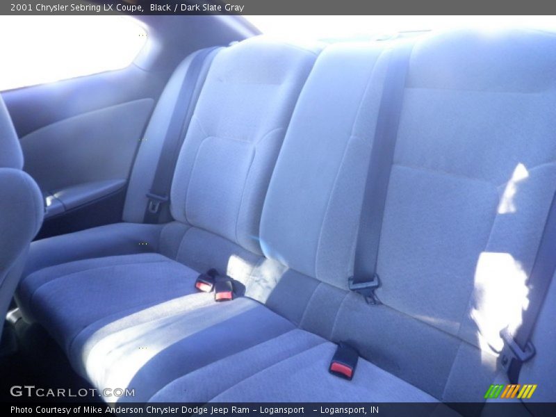 Black / Dark Slate Gray 2001 Chrysler Sebring LX Coupe