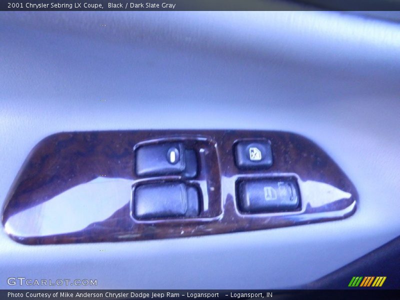 Black / Dark Slate Gray 2001 Chrysler Sebring LX Coupe