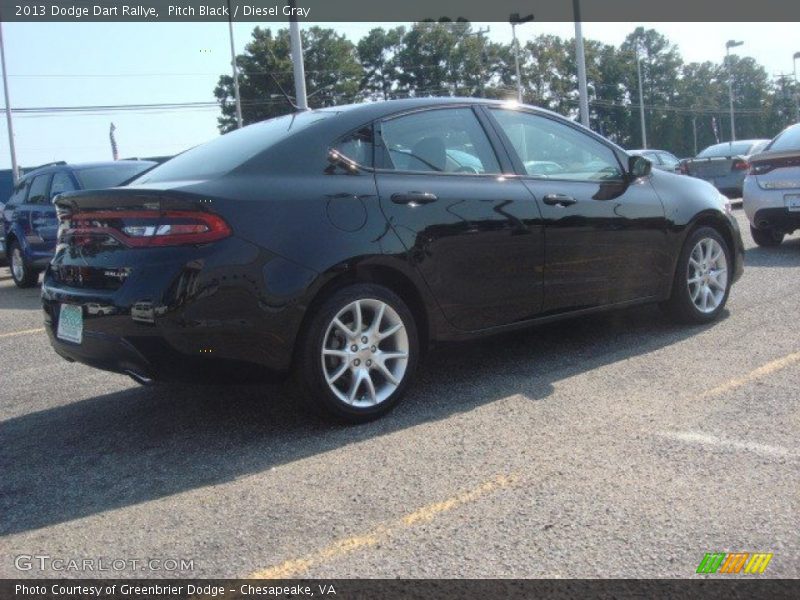 Pitch Black / Diesel Gray 2013 Dodge Dart Rallye