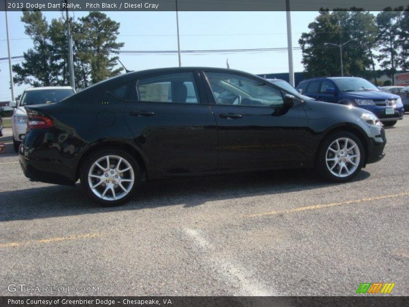 Pitch Black / Diesel Gray 2013 Dodge Dart Rallye