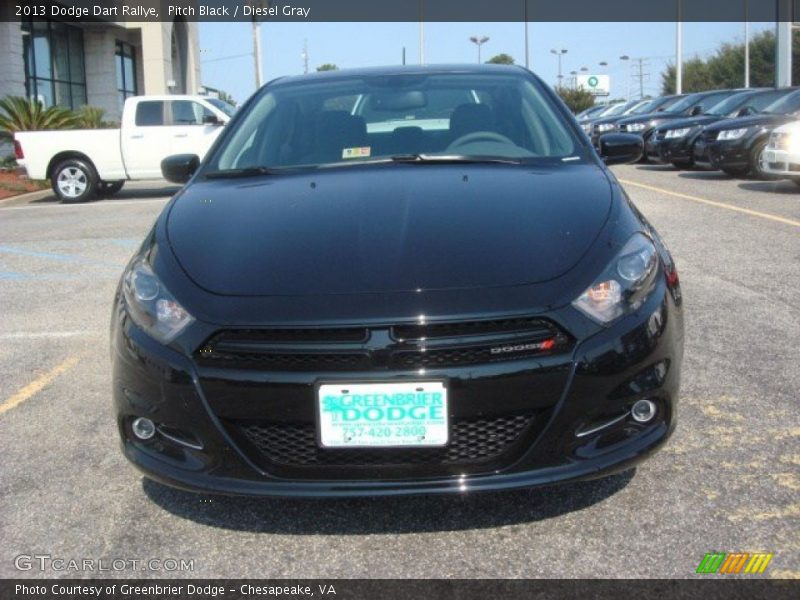 Pitch Black / Diesel Gray 2013 Dodge Dart Rallye
