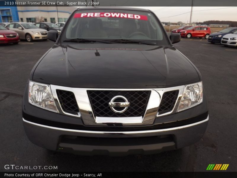 Super Black / Steel 2010 Nissan Frontier SE Crew Cab