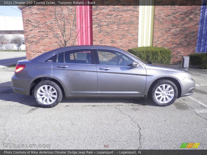 Tungsten Metallic / Black 2013 Chrysler 200 Touring Sedan