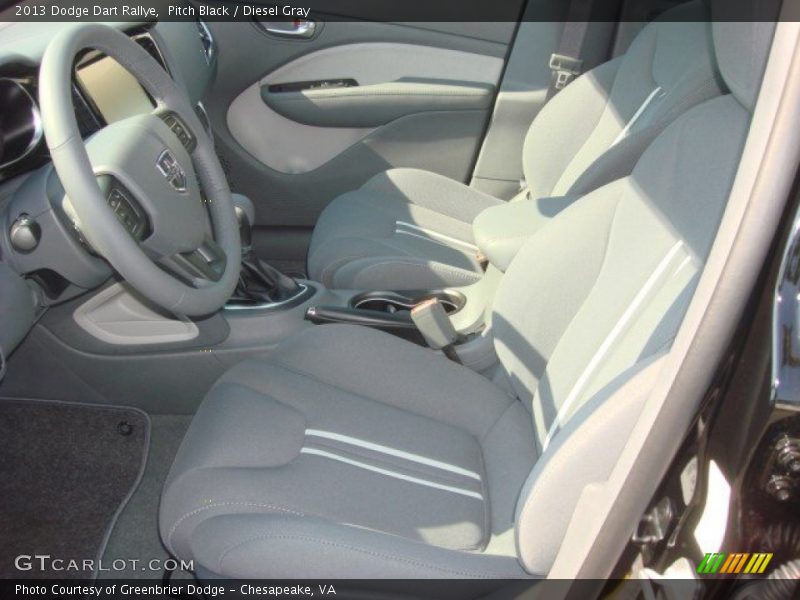 Pitch Black / Diesel Gray 2013 Dodge Dart Rallye