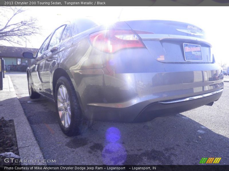 Tungsten Metallic / Black 2013 Chrysler 200 Touring Sedan