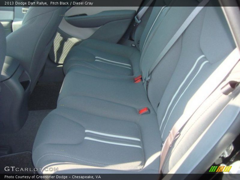 Pitch Black / Diesel Gray 2013 Dodge Dart Rallye