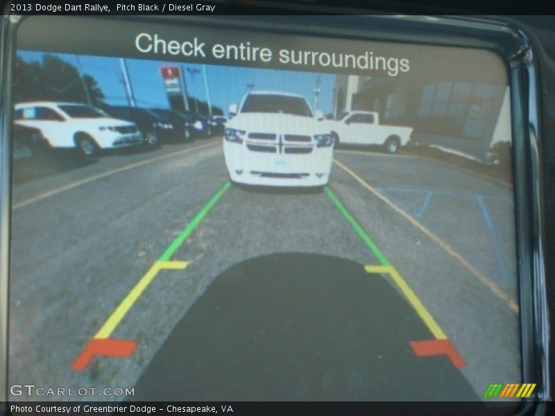 Pitch Black / Diesel Gray 2013 Dodge Dart Rallye