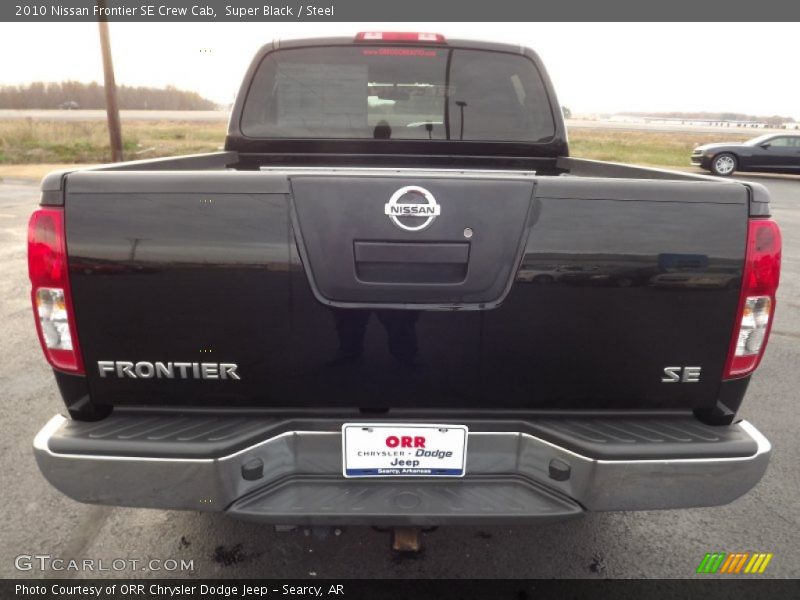 Super Black / Steel 2010 Nissan Frontier SE Crew Cab