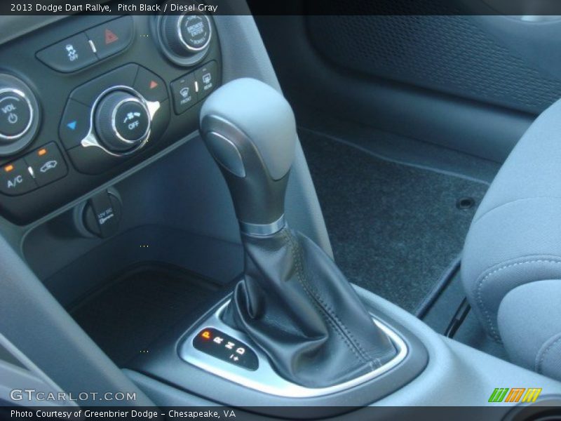 Pitch Black / Diesel Gray 2013 Dodge Dart Rallye