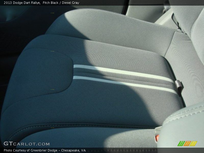 Pitch Black / Diesel Gray 2013 Dodge Dart Rallye