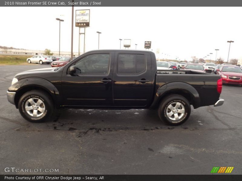 Super Black / Steel 2010 Nissan Frontier SE Crew Cab