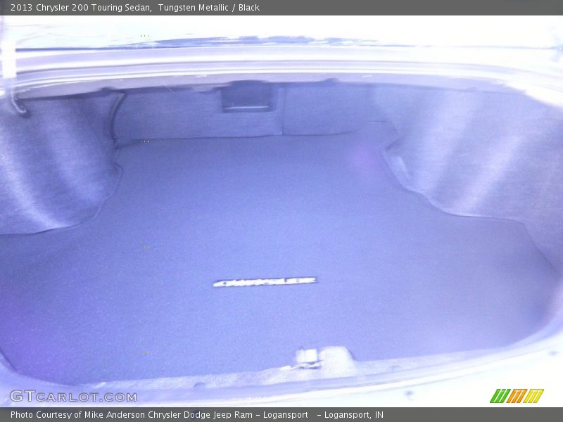 Tungsten Metallic / Black 2013 Chrysler 200 Touring Sedan