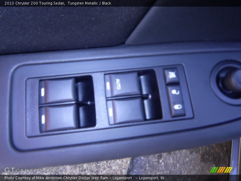 Tungsten Metallic / Black 2013 Chrysler 200 Touring Sedan