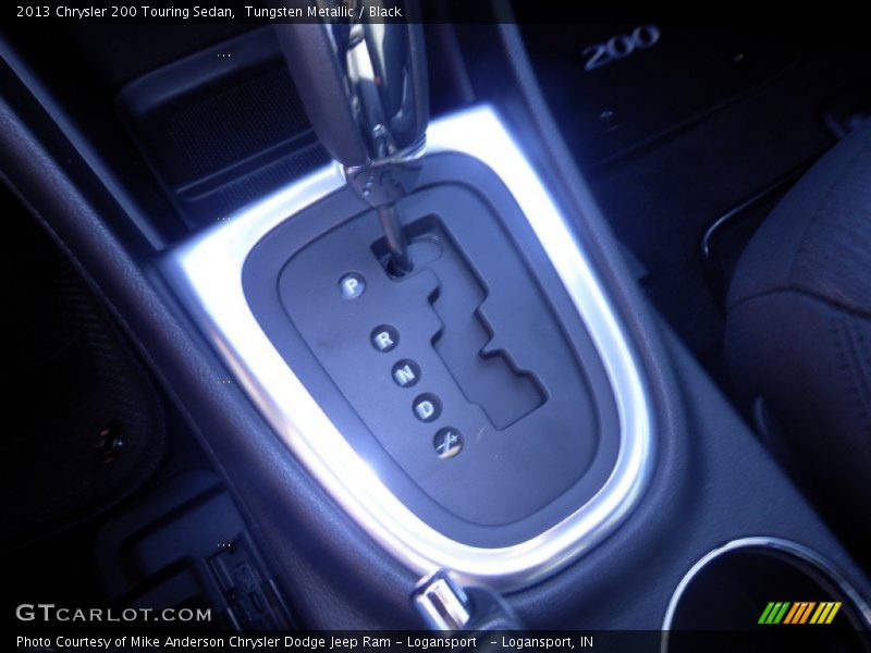 Tungsten Metallic / Black 2013 Chrysler 200 Touring Sedan