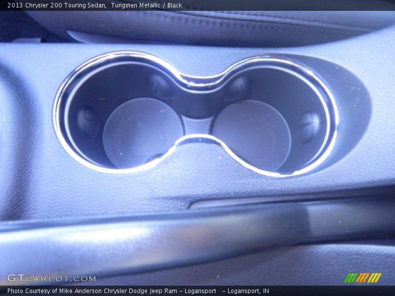 Tungsten Metallic / Black 2013 Chrysler 200 Touring Sedan