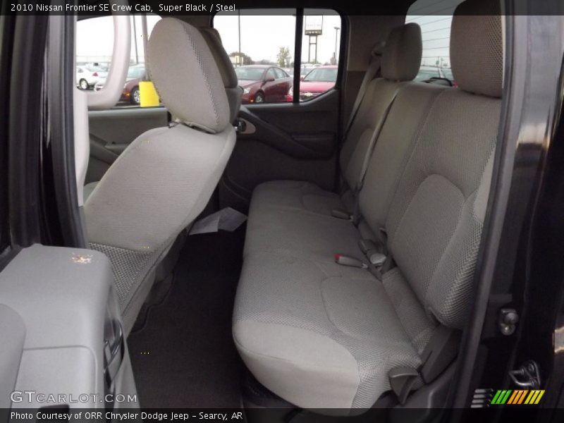 Super Black / Steel 2010 Nissan Frontier SE Crew Cab